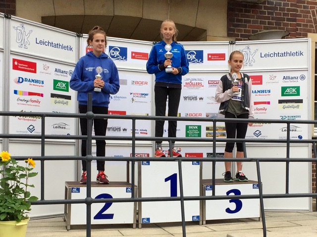 Pia als Siegerin der W12